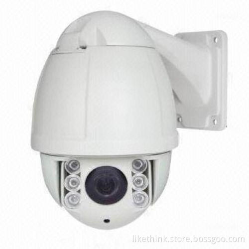 PTZ High-speed Camera with 10x Zoom, 1/3-inch Sony CCD 700TVL, 6 Pieces of Array, 35m IR Distance